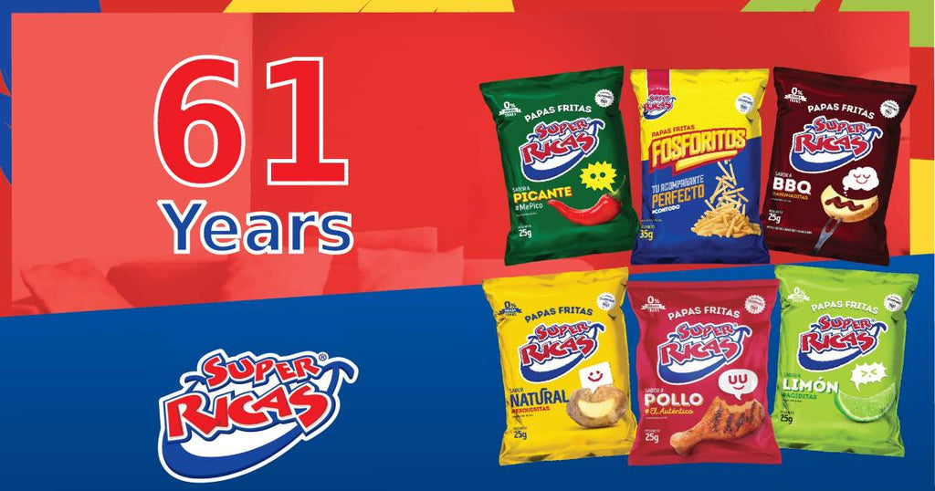Super Ricas, 61 years of history of Colombian-flavored snacks